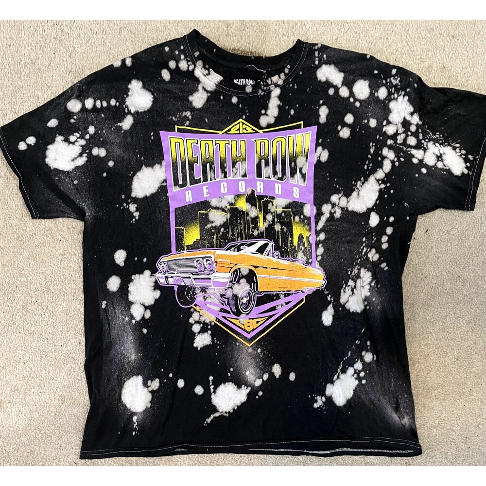 Death Row Records Tie Dye Shirt Medium